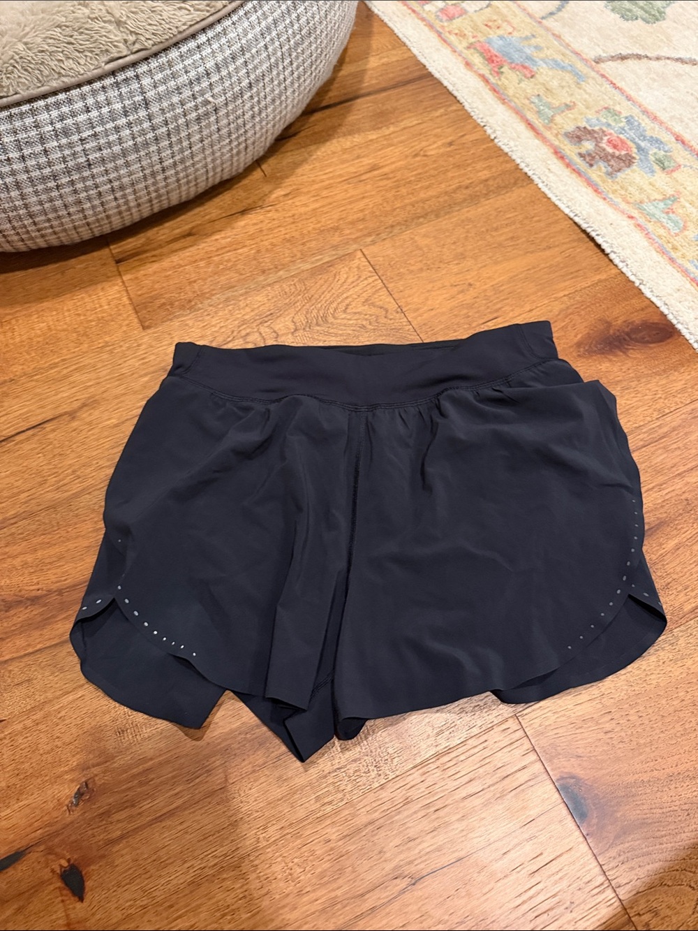 lululemon athletica Black Layered Running Shorts
